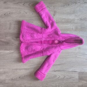 Vibrant Pink Hooded Jacket